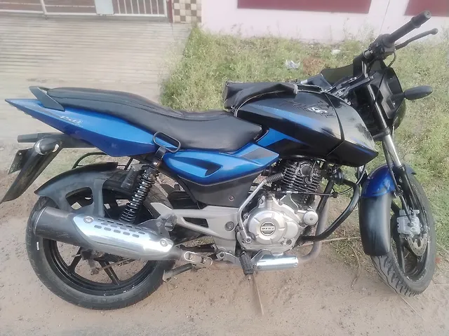 Pulsar 150 Single Disc Blue Colour Single Disc Pulsar 150cc Old