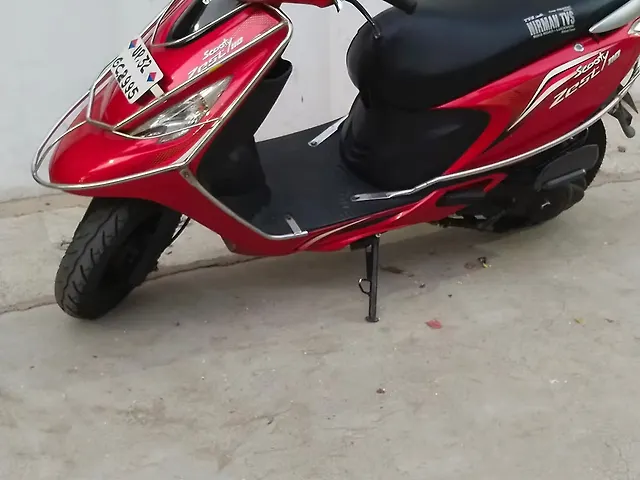 Scooty Zest Second Hand Light Weight Scooty TVS Zest 110 Matte