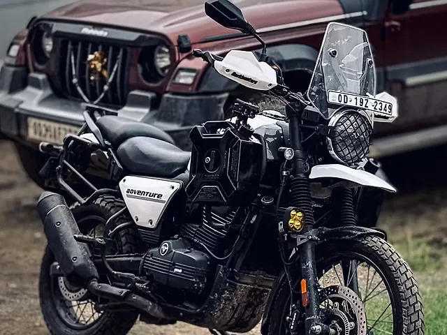 Used 2024 Yezdi Adventure Forest Green White for sale in Angul at