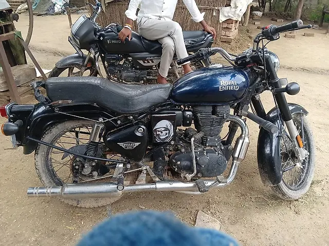 Bullet 350 Es Blue Bullet X 350 Es Royal Blue Royal Enfield Bullet