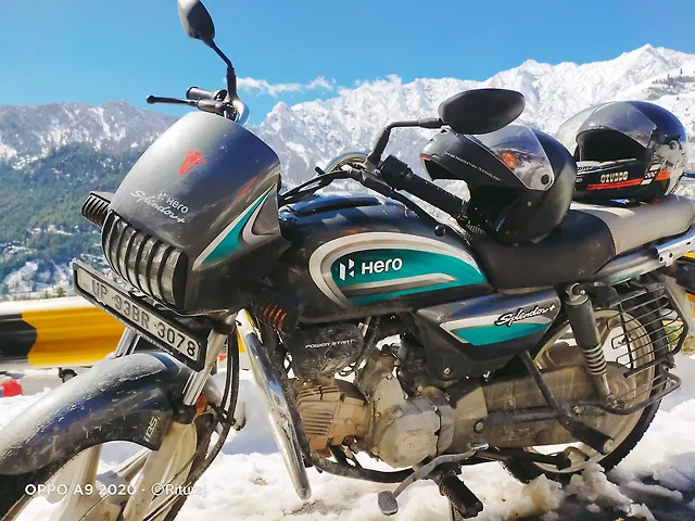 Used 2021 Hero Splendor Plus Self Drum Alloy IBS for sale in