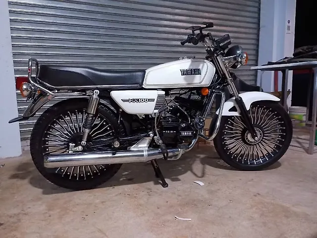 Yamaha Bikes Yamaha Rx100 Silencer Olx YAMAHA CRUX Modified Into