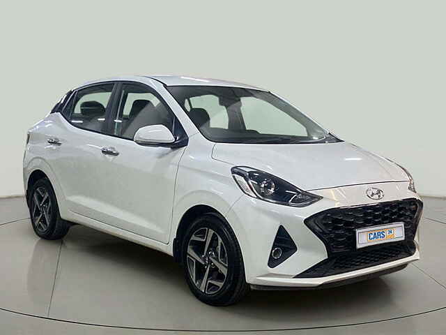 Second Hand Hyundai Aura [2020-2023] SX Plus 1.0 Petrol in Chandigarh