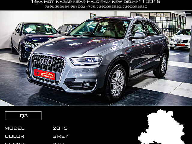 Second Hand Audi Q3 [2012-2015] 35 TDI Premium Plus + Sunroof in Delhi