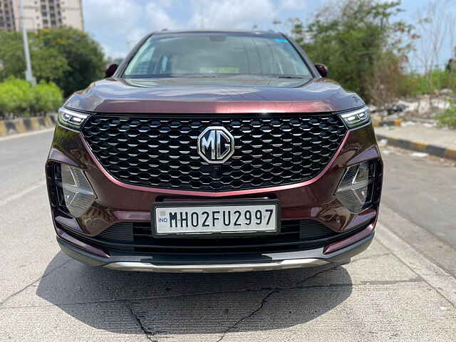 Second Hand MG Hector Plus [2020-2023] Sharp 1.5 Petrol Turbo CVT 6-STR in Mumbai