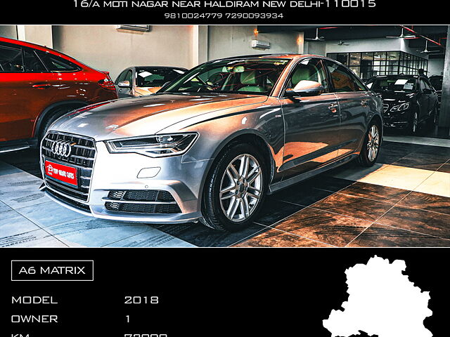 Second Hand Audi A6 [2015-2019] 35 TDI Matrix in Delhi