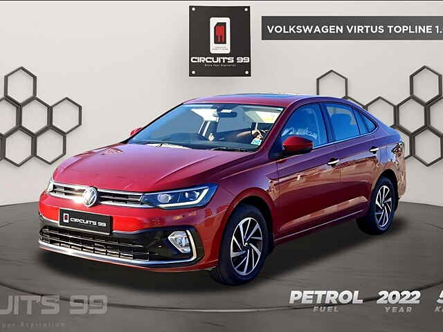 Second Hand Volkswagen Virtus [2022-2023] Topline 1.0 TSI AT in Chennai