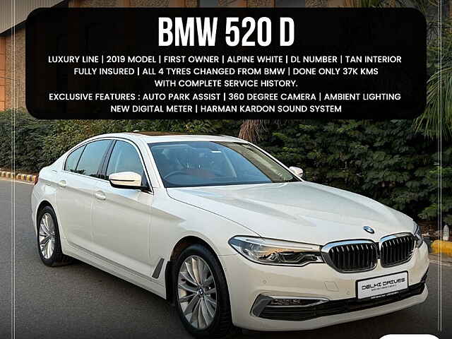 Second Hand BMW 5 Series [2017-2021] 520d Luxury Line [2017-2019] in Delhi