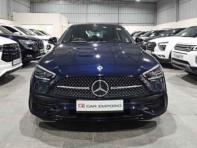 Second Hand Mercedes-Benz C-Class [2018-2022] C 300d AMG line in Hyderabad