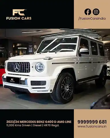 Second Hand Mercedes-Benz G-Class G 400 d AMG Line in Delhi Second Hand Mercedes-Benz G-Class G 400 d AMG Line in Delhi