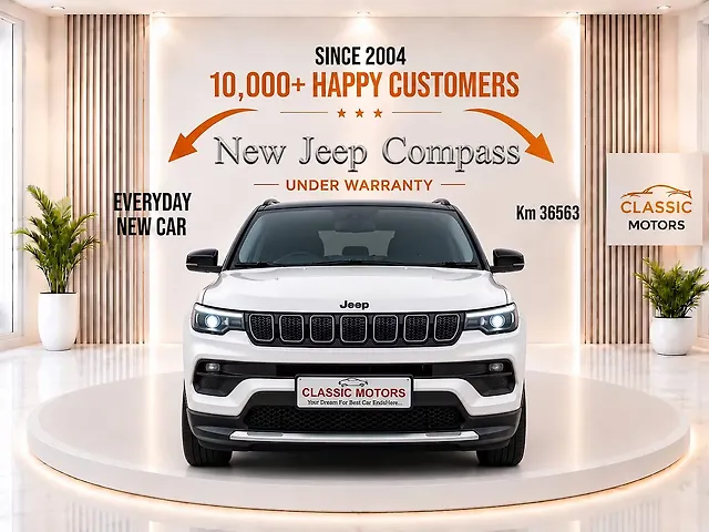 Second Hand Jeep Compass Limited (O) 1.4 Petrol DCT [2021] in Mumbai