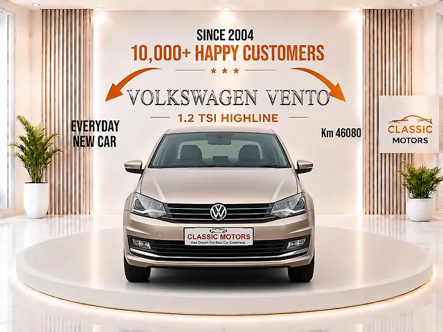 Second Hand Volkswagen Vento Highline 1.2 (P) AT in Mumbai Second Hand Volkswagen Vento Highline 1.2 (P) AT in Mumbai
