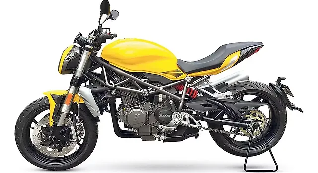 yellow street bike