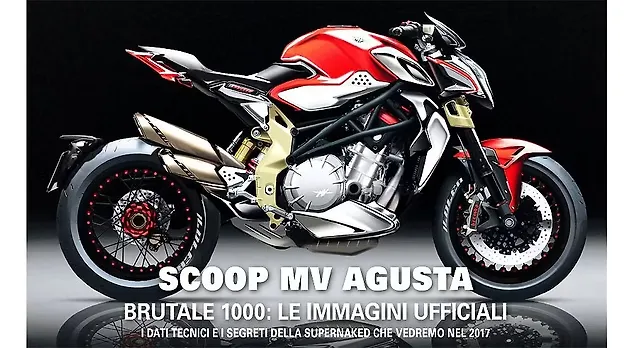 new 1000cc mv agusta brutale to debut in 2017 bikewale