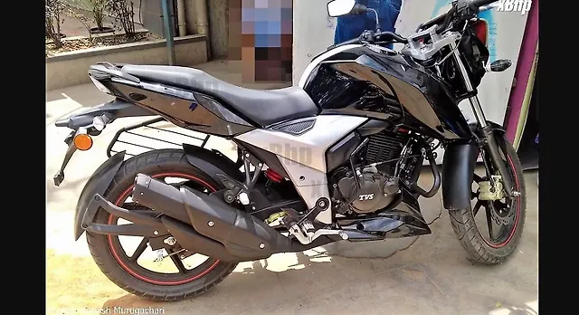 17 Tvs Apache Rtr 160 Spied Again Reveals More Details Bikewale