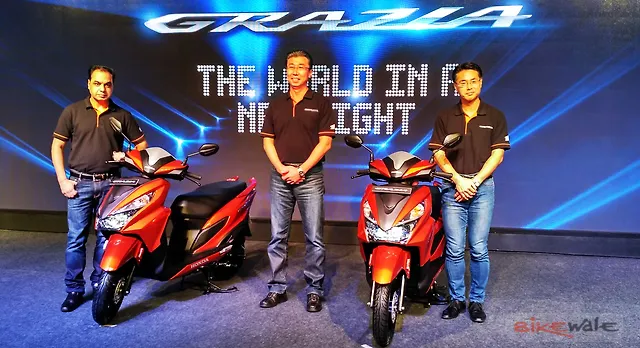 Honda Grazia launched in India at Rs 57,897 Honda Grazia launched in India at Rs 57,897
