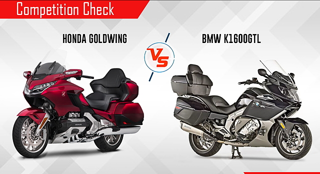 Honda Goldwing vs BMW K1600 GTL Competition Check - BikeWale