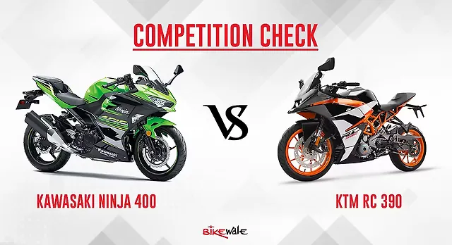Kawasaki Ninja 400 vs KTM RC 390 