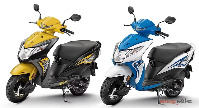 Honda Dio New Colours