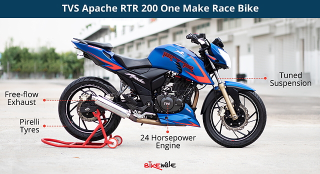 tvs apache 200 pirelli tyres