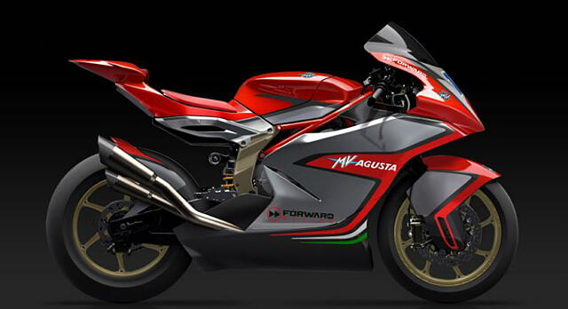 MV Agusta Moto2 race bike unveiled - BikeWale