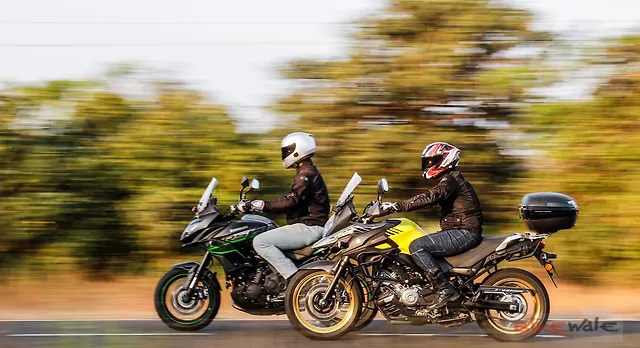 Suzuki V Strom 650 Xt Vs Kawasaki Versys 650 Comparison Test Ride
