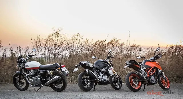 Royal Enfield Interceptor 650 Vs Bmw G310r Vs Ktm 390 Duke