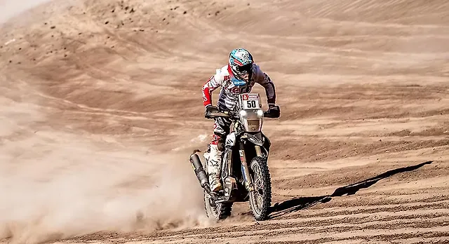 Dakar 2019: Hero’s CS Santosh exits, TVS’ Lorenzo finishes third in stage 5 Dakar 2019: Hero’s CS Santosh exits, TVS’ Lorenzo finishes third in stage 5