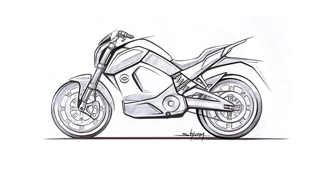 bike sketch images