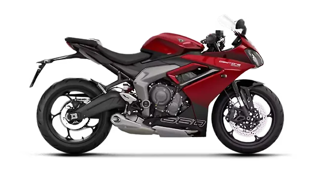 Triumph Daytona 660 Right Side View