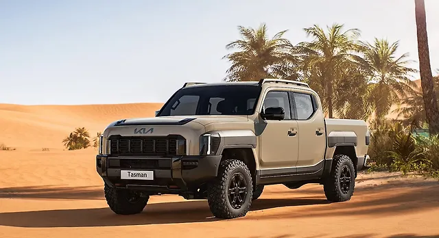 Kia Tasman Left Front Three Quarter