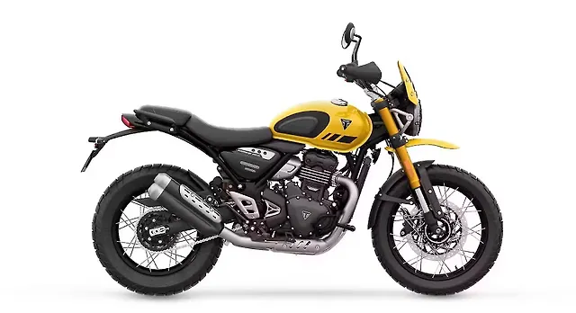 Triumph Scrambler 400 XC Right Side View Triumph Scrambler 400 XC Right Side View