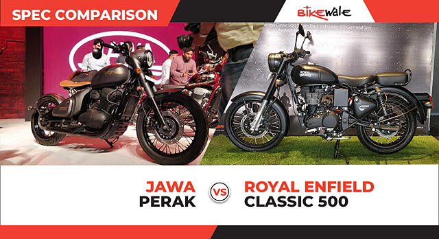 Jawa Perak Vs Royal Enfield Classic 500 Spec Comparison