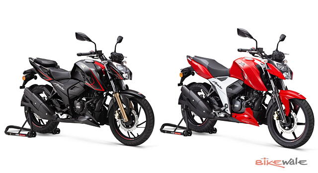 2020 Bs6 Tvs Apache Rtr 200 4v And Rtr 160 4v Models Launched Bikewale