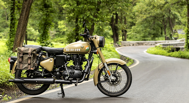 bullet classic 350 on road price