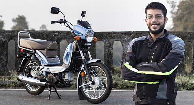 tvs xl 100 electric start