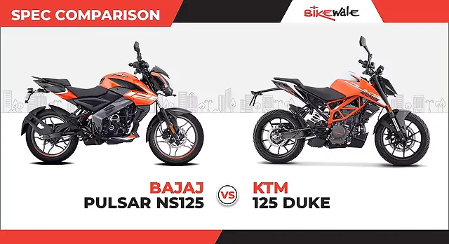 Bajaj Pulsar NS 125 vs KTM 125 Duke 