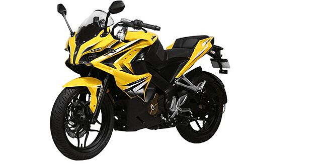 pulsar rs yellow colour