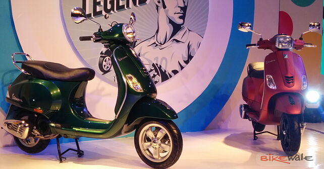 Vespa VXL 150 and SXL 150 launch picture gallery - BikeWale