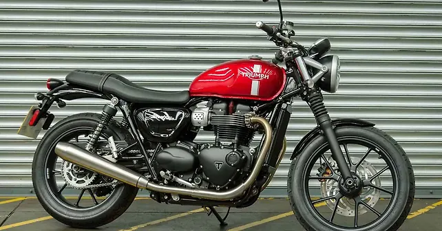 triumph street twin beginner bike