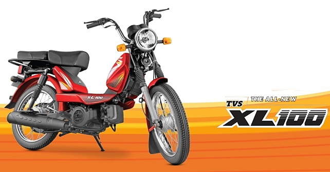 Tvs 100cc online moped