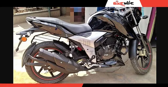 17 Tvs Apache Rtr 160 Spied Again Reveals More Details Bikewale