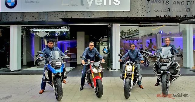 BMW Motorrad opens showroom in New Delhi - BikeWale