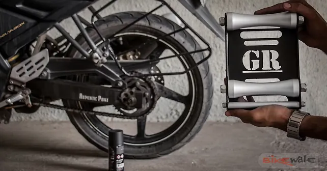 BAOUFF Support de nettoyage universel pour roues de moto, vélo tout-terrain, vélo de rue, vélo électrique pour nettoyage des pneus et lubrification de chaîne (vélos < 317,5 kg et largeur des pneus