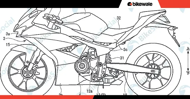 Suzuki GSX-R300 patents leaked - BikeWale