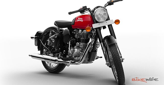 royal enfield classic 350 bs6 red colour