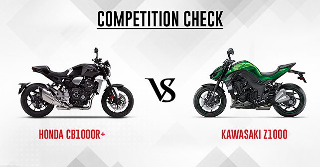 Honda CB1000R+ Vs Kawasaki Z1000: Competition Check - BikeWale