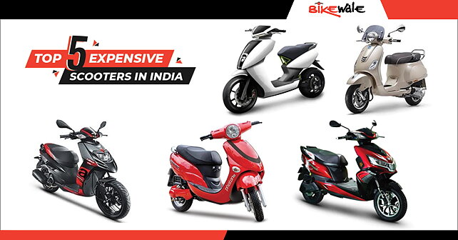 5 Most Expensive Scooters in India - Bikewale