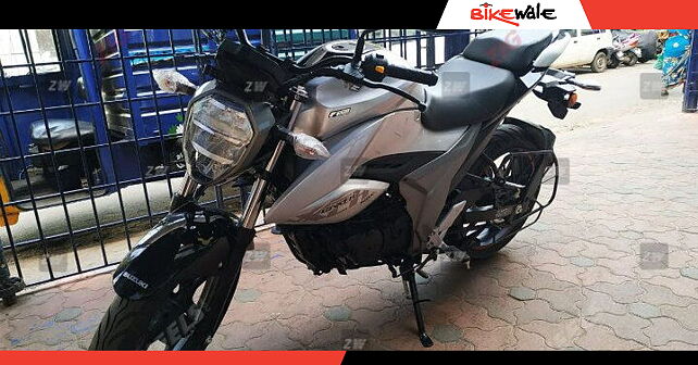 2019 Suzuki Gixxer 155 Silver Variant Spotted Bikewale