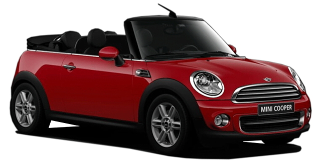 Red mini cooper deals convertible